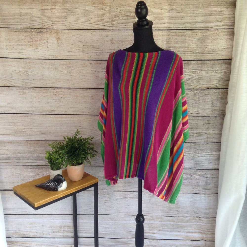 Ralph Lauren Colorful Pancho